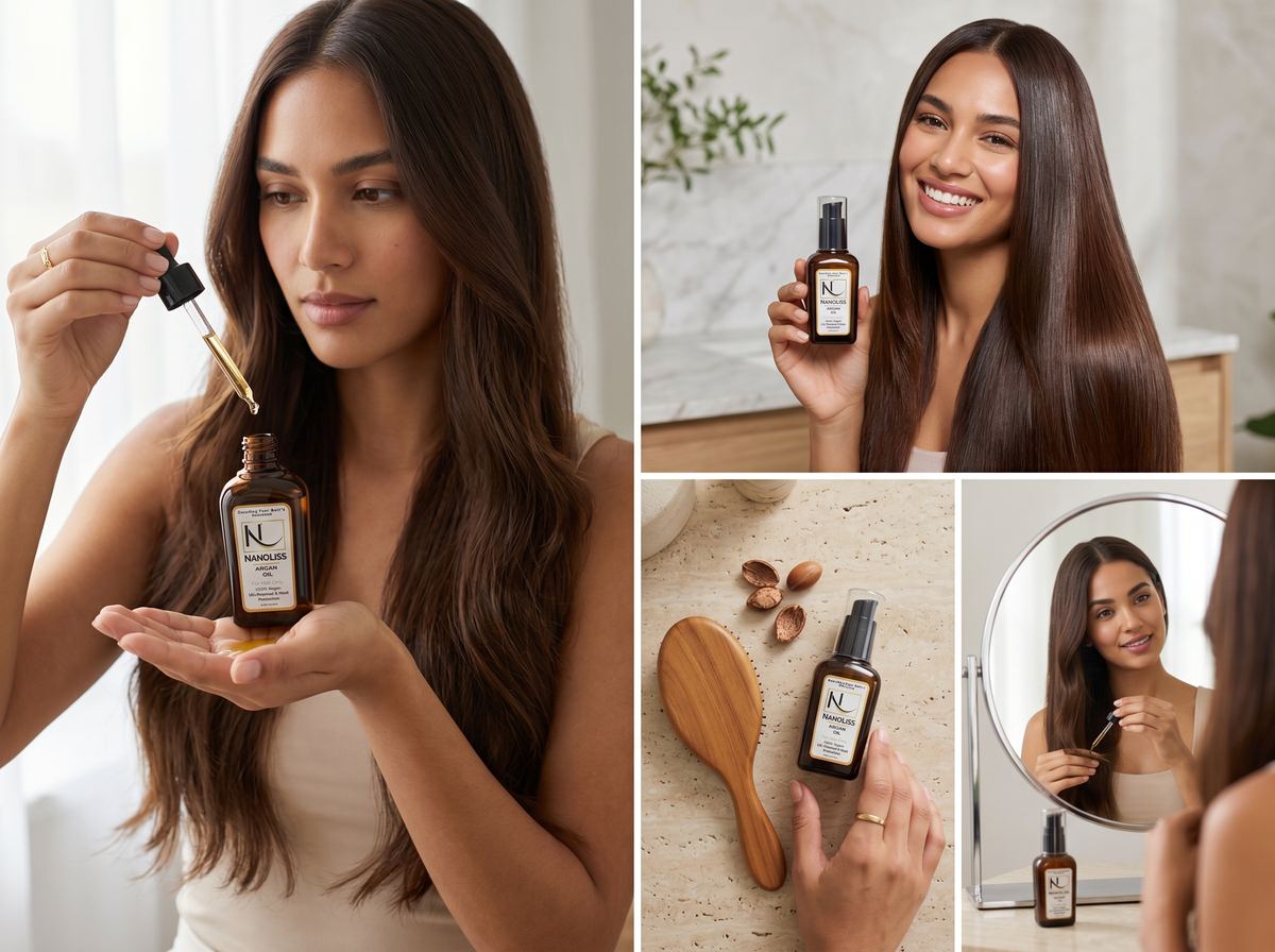 Nanoliss Argan Oil Serum — UV Thermal Heat Protection 50ml