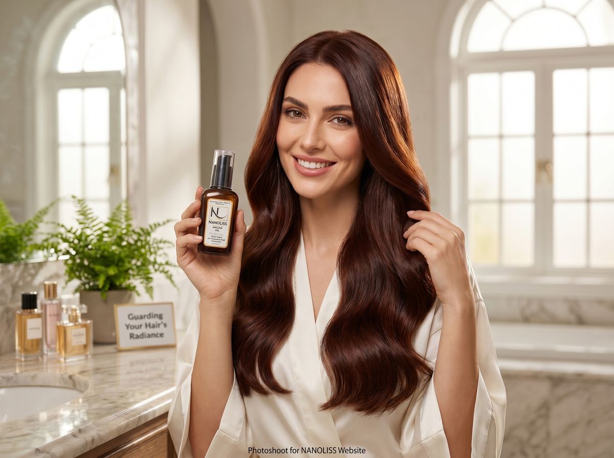 Nanoliss Argan Oil Serum — Shine & Frizz Control